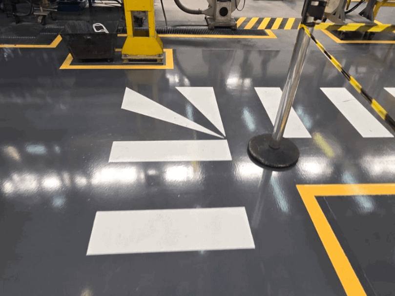 Demarcação De Piso Industrial | Duraflex